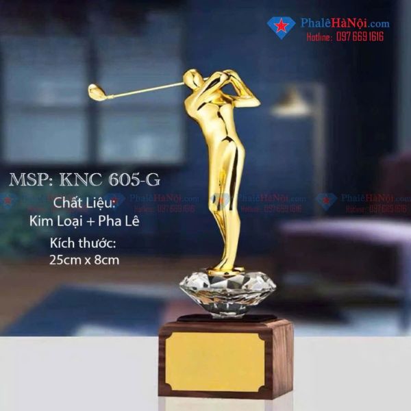 Cúp Golf Pha Lê N88