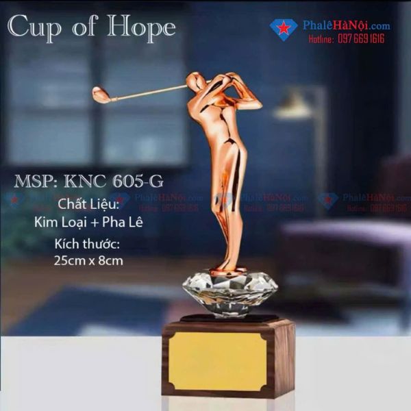 Cúp Golf Pha Lê N88