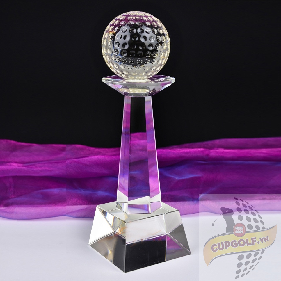 Cup golf pha lê 15