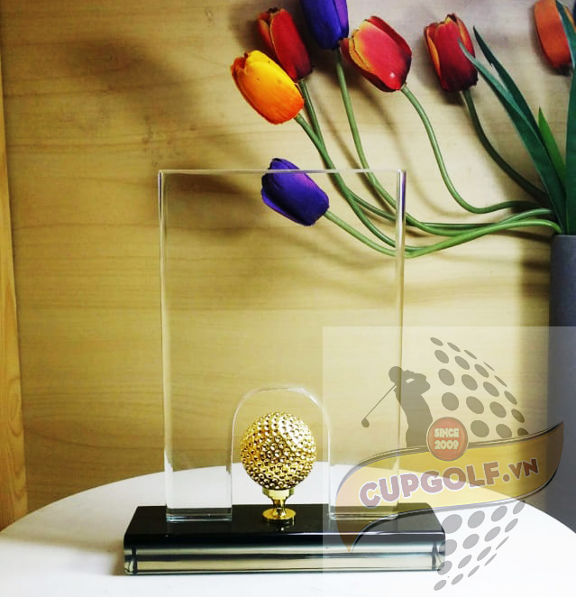 Kỷ niệm chương golf pha lê 26